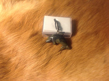 Load image into Gallery viewer, Carved jasper dolphin necklace.