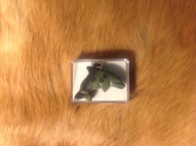 Load image into Gallery viewer, Carved jasper dolphin necklace.