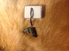 Load image into Gallery viewer, Carved jasper dolphin necklace.