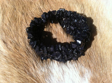 Load image into Gallery viewer, Blue gold stone tumbled stone bracelet
