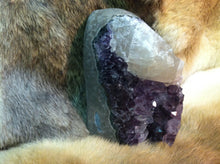 Load image into Gallery viewer, Polished  Amethyst Crystal Geode Specimen     high grade
