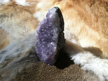 Load image into Gallery viewer, Amethyst Crystal Geode Specimen with Cut Base