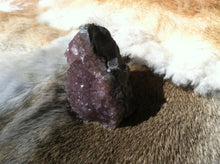 Load image into Gallery viewer, Amethyst Crystal Geode Specimen with Cut Base