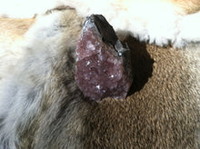 Load image into Gallery viewer, Amethyst Crystal Geode Specimen with Cut Base
