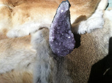 Load image into Gallery viewer, Amethyst Crystal Geode Specimen with Cut Base