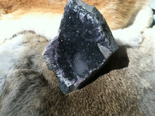 Load image into Gallery viewer, Amethyst Crystal Geode Specimen with Cut Base
