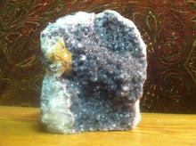 Load image into Gallery viewer, Mystical Black Amethyst Crystal Geode Specimen  from Uruguay
