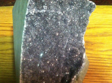 Load image into Gallery viewer, Mystical Black Amethyst Crystal Geode Specimen  from Uruguay