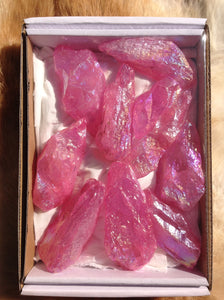 Pink Aura Quartz