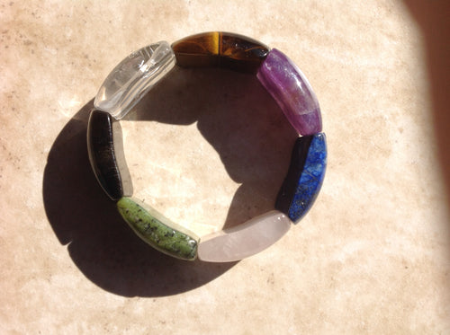 Multi-Stone Chakra Bracelet