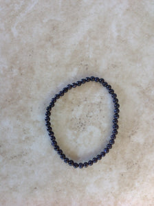 Blue Gold Stone Bracelet