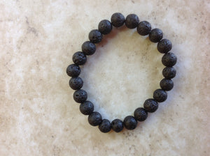 Lava stone bracelet