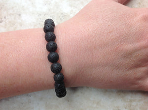 Lava stone bracelet