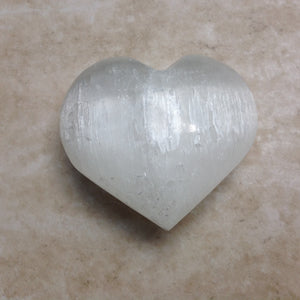 Selenite Heart