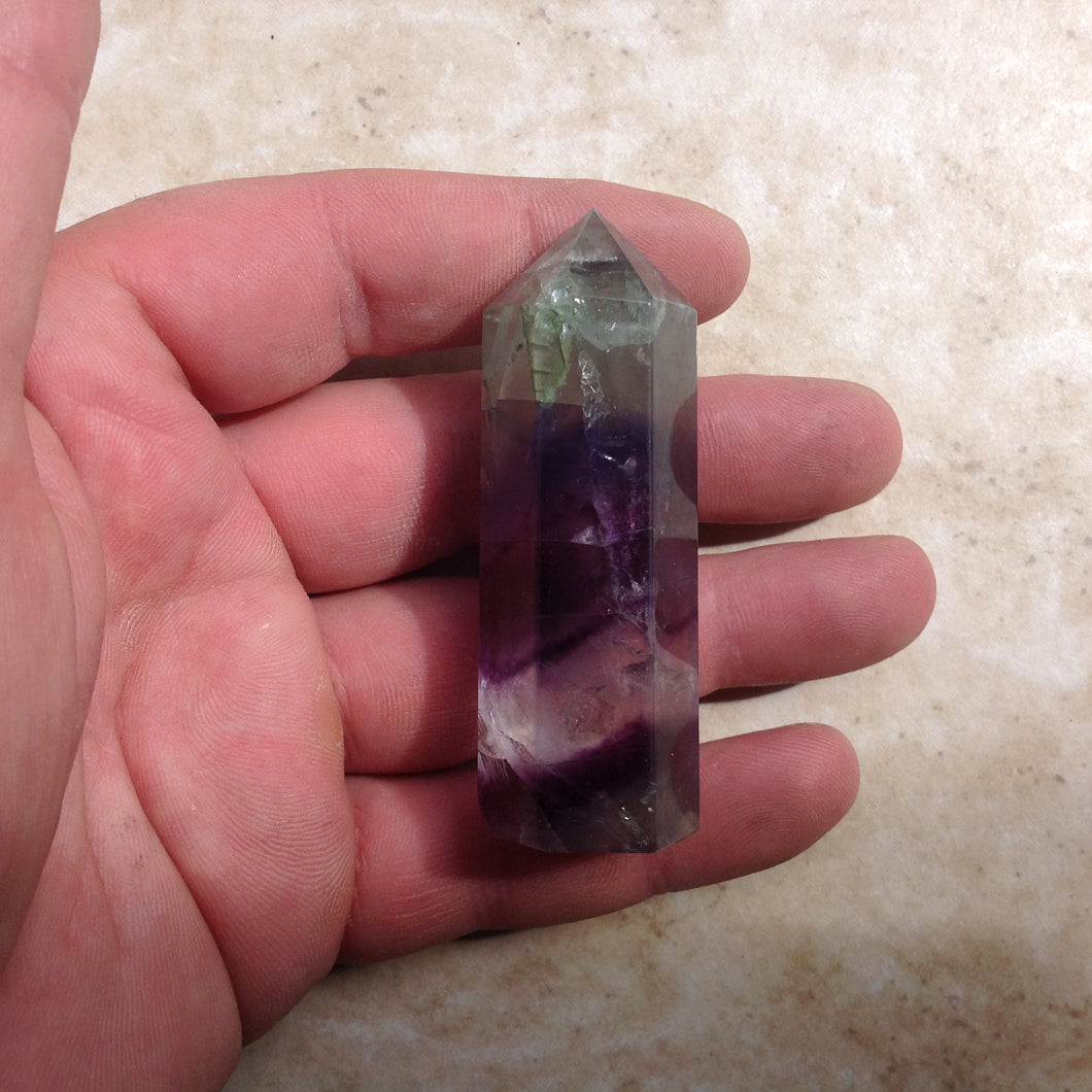 Fluorite Crystal Point