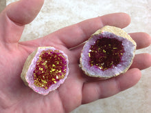 Load image into Gallery viewer, Dyed Pink Geode