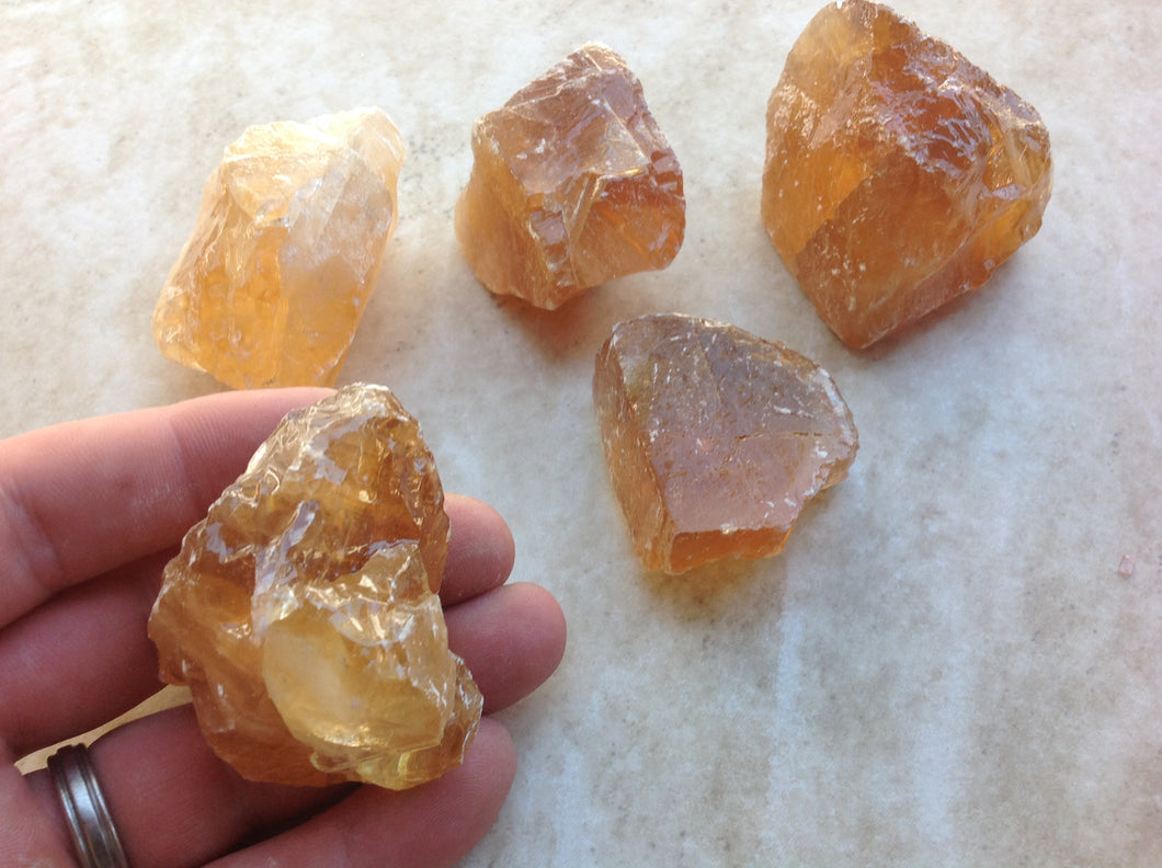 Gold Calcite