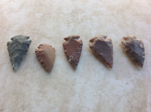 Small Agate Arrowheads