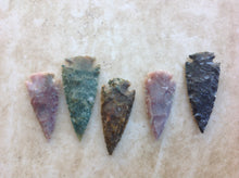 Load image into Gallery viewer, Large Agate Arrowheads