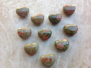 Unakite Heart