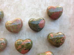 Unakite Heart