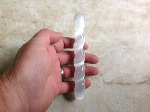 Selenite Massage Wands