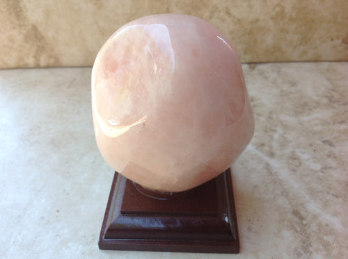 Polished Rose Quartz