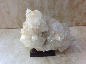 Apophyllite and Stilbite Crystal Mineral Specimen