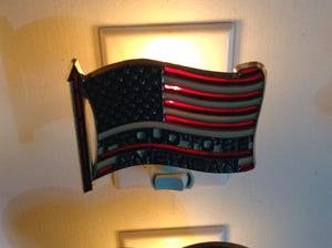 U.S. American Flag Night Light