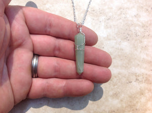 Aventurine necklace