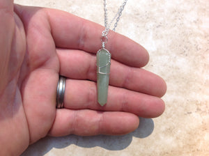 Aventurine necklace