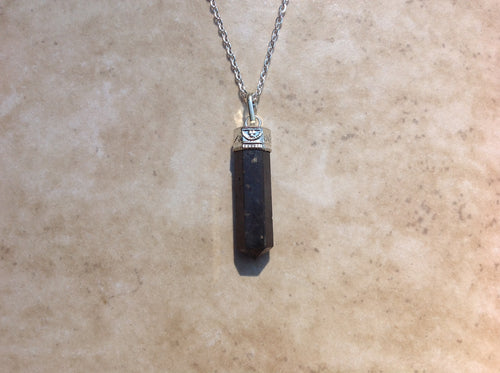 Shungite with Pyrite Necklace