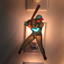 Load image into Gallery viewer, Baseball  Night Light  4 watt  on/off switch