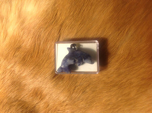 Blue Sodalite Dolphin Necklace.