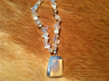 Load image into Gallery viewer, Opalite necklace for kids or choker for adults