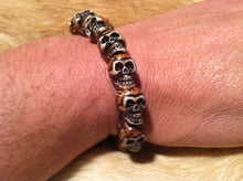 Load image into Gallery viewer, Skull bracelet