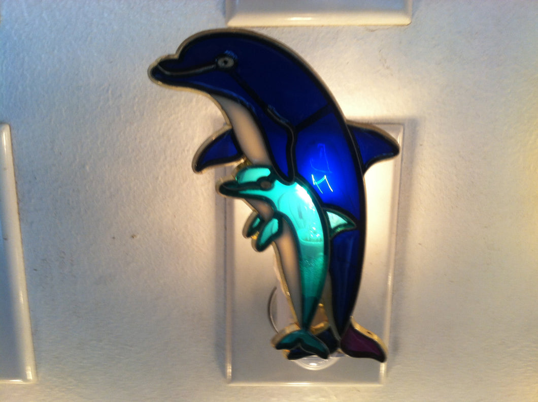 Dolphin Night Light  4 watt  on/off switch