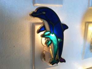 Dolphin Night Light  4 watt  on/off switch