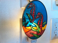 Load image into Gallery viewer, Seahorse Night Light  4 watt  on/off switch