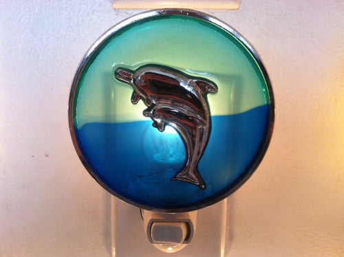 Dolphin Night Light  4 watt  on/off switch