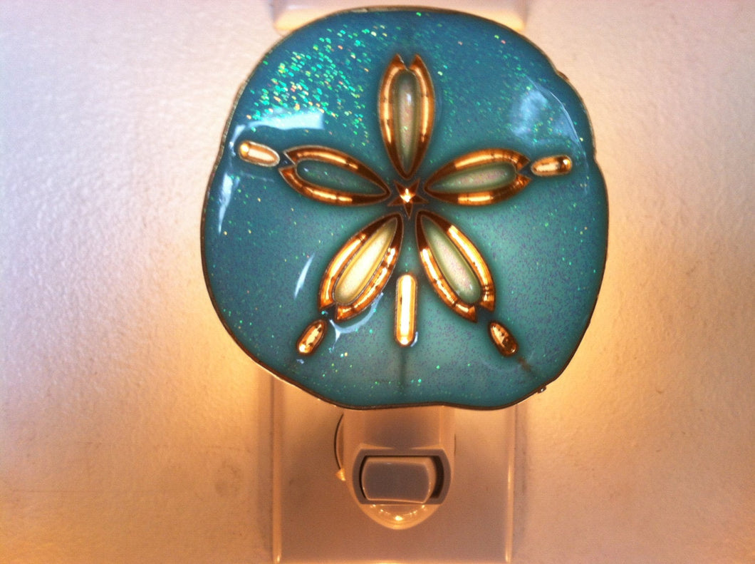 Sand Dollar Night Light  4 watt  on/off switch