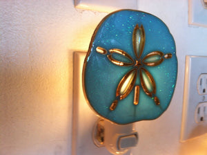 Sand Dollar Night Light  4 watt  on/off switch