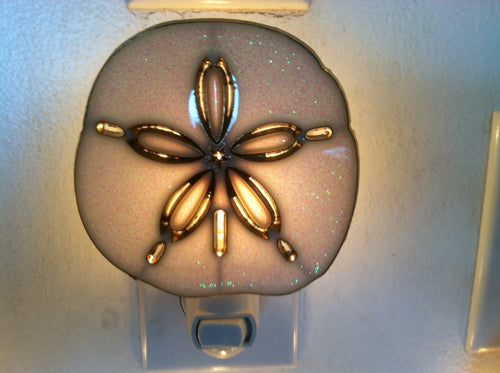 Sand Dollar Night Light  4 watt  on/off switch