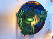 Load image into Gallery viewer, Manatee Ocean Night Light  4 watt  on/off switch