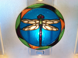 Dragonfly Night Light  4 watt  on/off switch