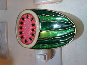 Watermelon Night Light  4 watt  on/off switch