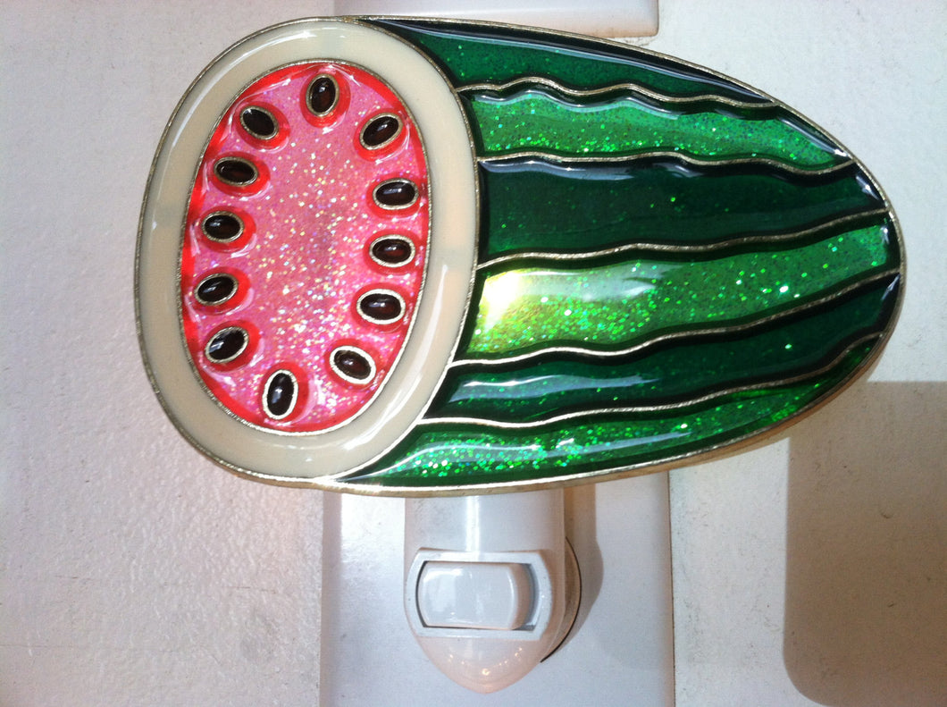 Watermelon Night Light  4 watt  on/off switch