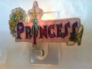 Princess Night Light  4 watt  on/off switch