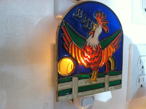 Rooster Night Light  4 watt  on/off switch