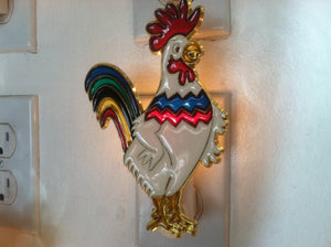 Rooster Night Light  4 watt  on/off switch